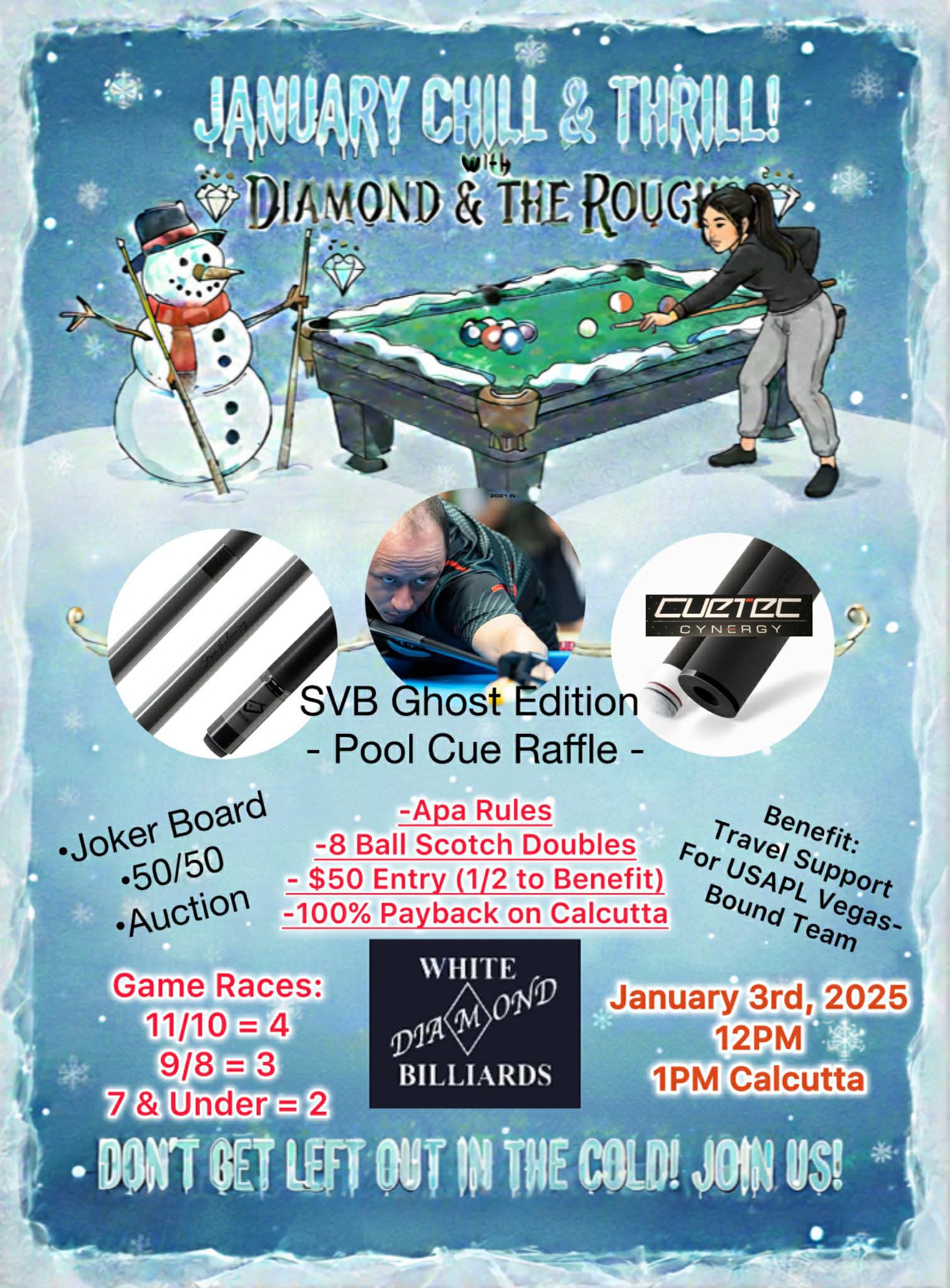 Tournament flyer / rules image